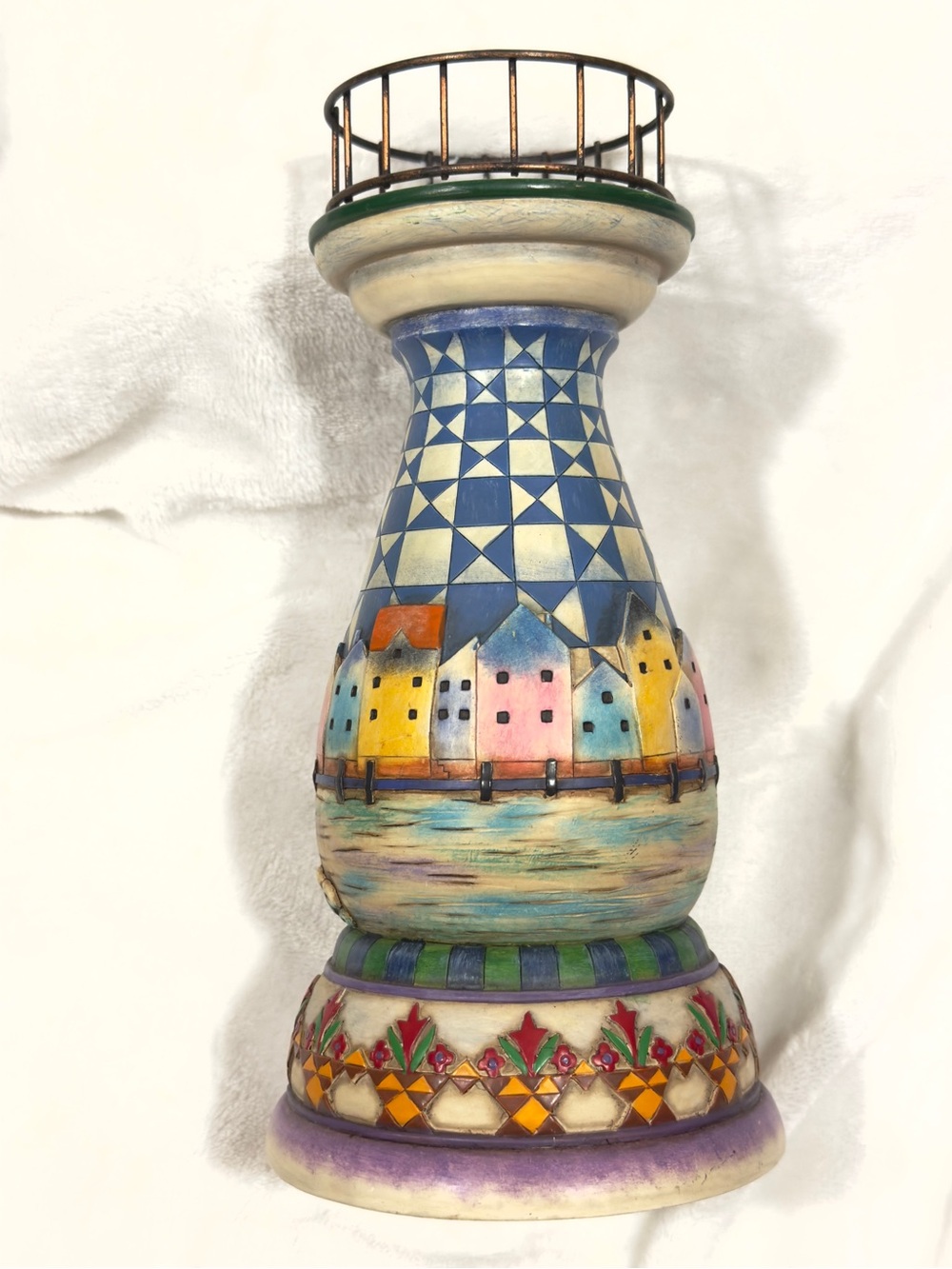 Jim Shore A Beacon to the Light Hand-Painted Ceramic Lighthouse Figurine